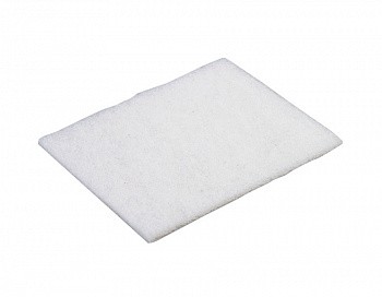 Пад абразивный ручной SANA HandPad Стандарт, белый, 22×15мм